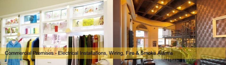 Commercial Premises - Electrical Installations, Wiring & Fire Alarms, K B Electrical Contractors, Dublin