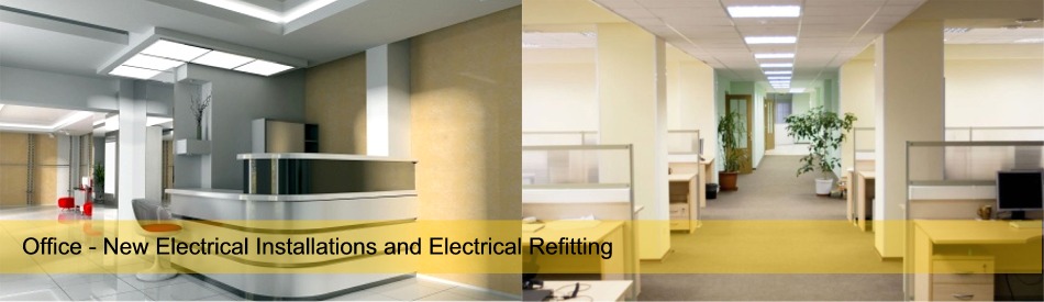 Office - New Electrical Installations and Electrical Refitting, K B Electrical Contractors, Dublin